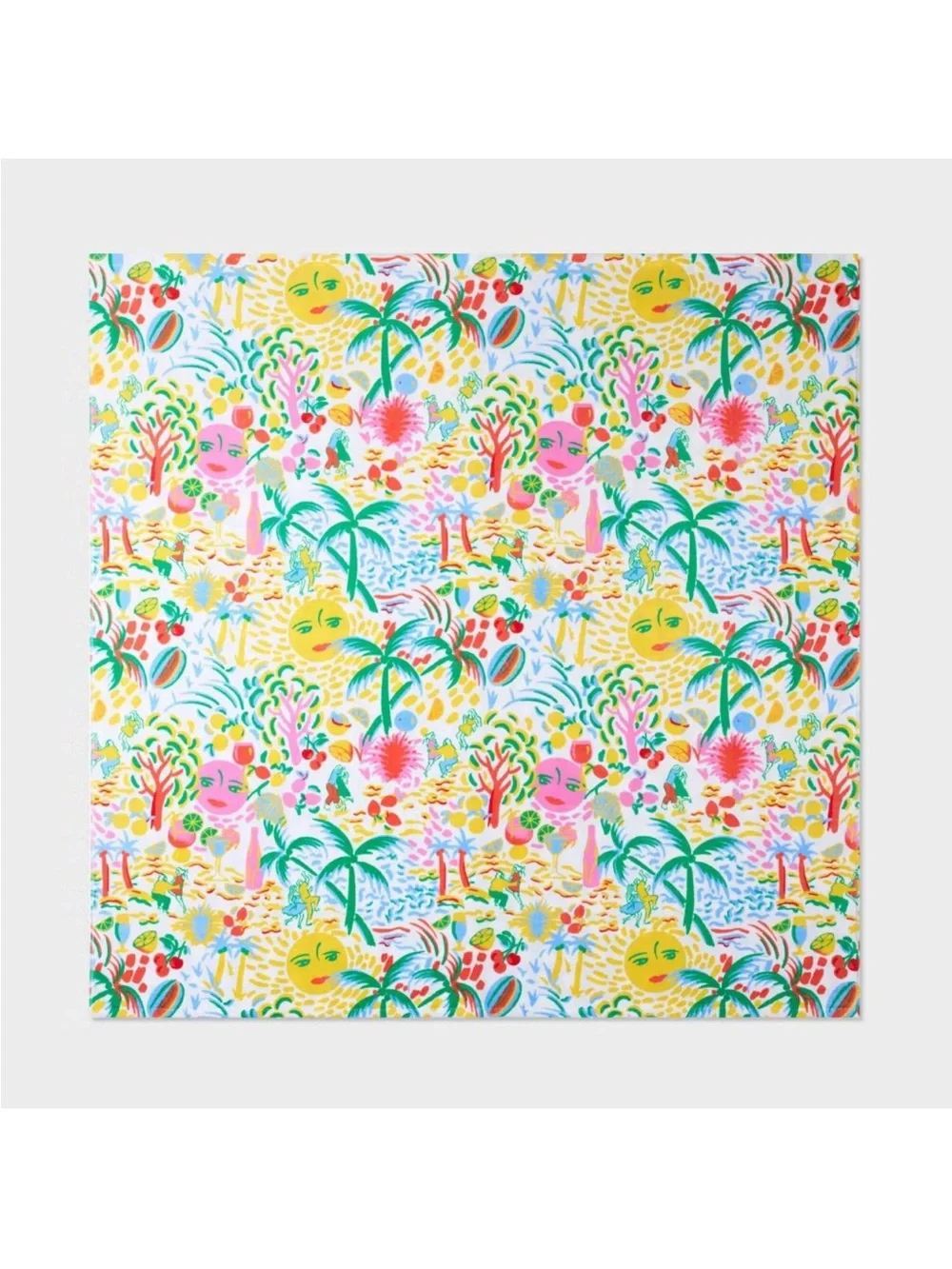 Vacation Reversible Two Person Beach Towel Yellow/Green - Roller Rabbit x Target